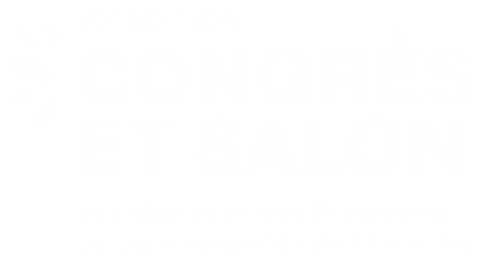 Logo Salon des Maires de l'Ardèche